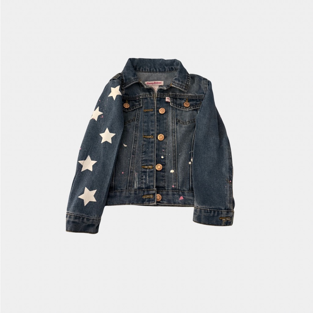 Tommy Bahama Kids Denim Jacket with custom Astros design